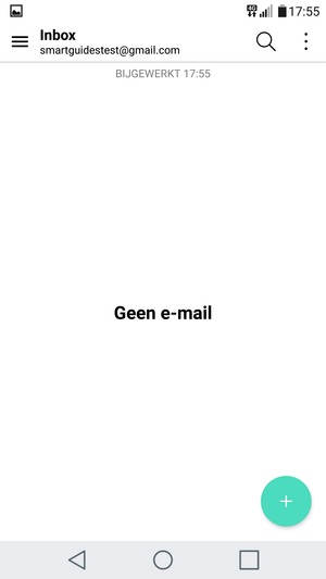 Uw Gmail is klaar voor gebruik