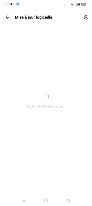 Veuillez attendre la fin de la recherche