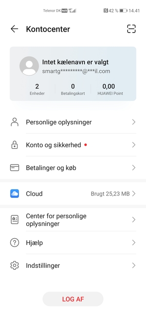 Vælg Cloud