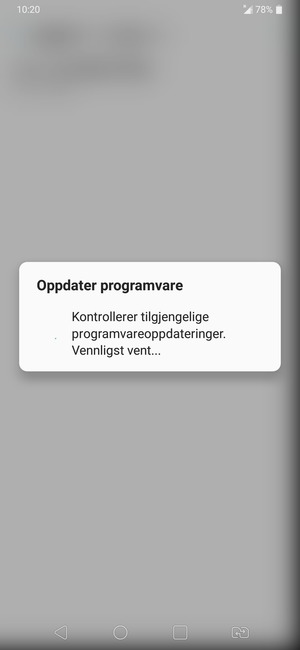 Vent til søket er ferdig