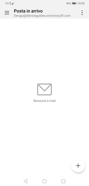 Il tuo account è pronto per l'uso