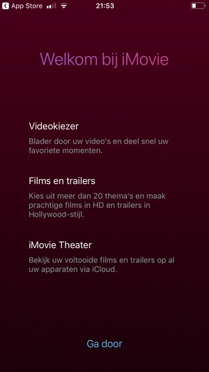 Uw app is klaar voor gebruik
