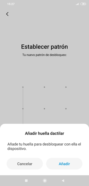 Seleccione Cancelar