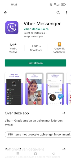 Selecteer Installeren