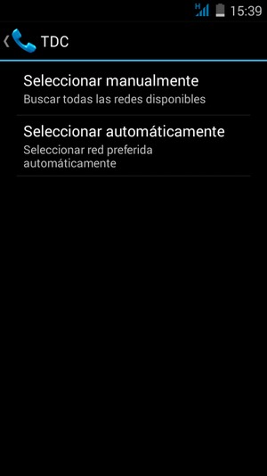Seleccione Seleccionar manualmente