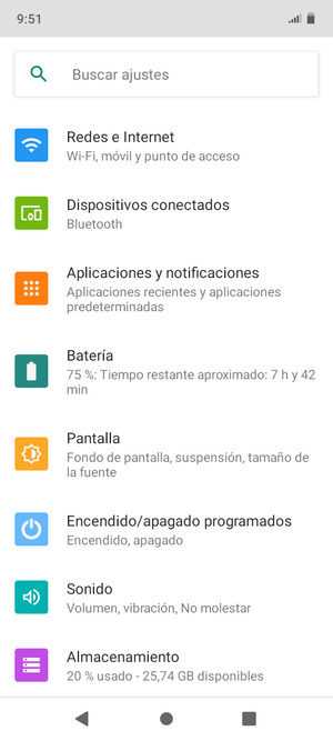 Seleccione Redes e Internet