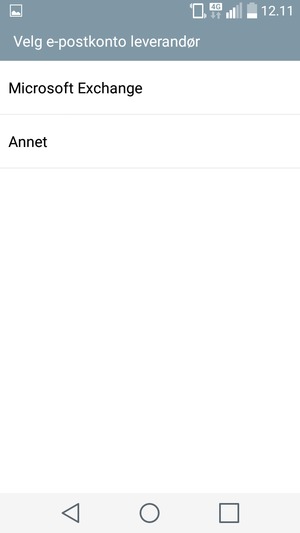 Velg Annet
