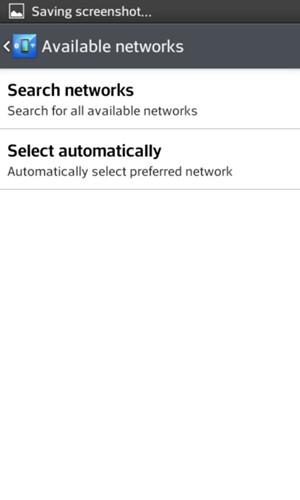 Select Search networks