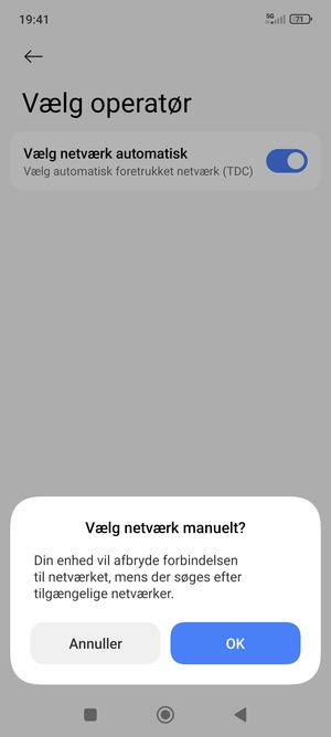 Vælg OK