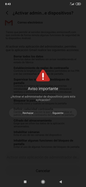 Seleccione Siguiente