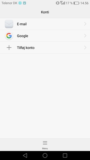 Vælg Google