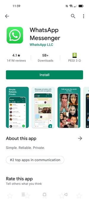 Select Install