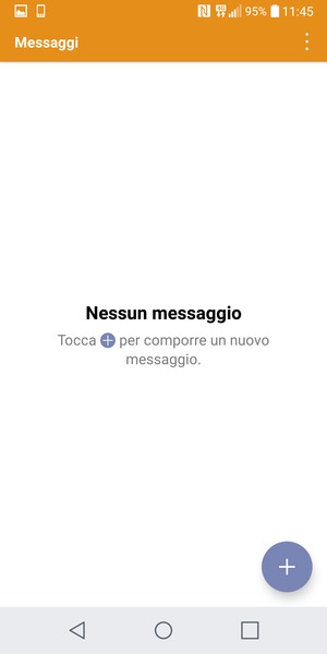 Seleziona il tasto Menu