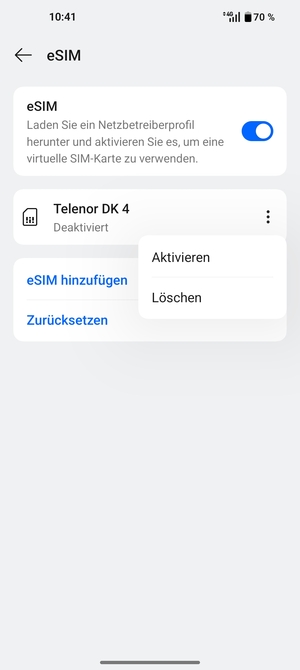 Wählen Sie Aktivieren