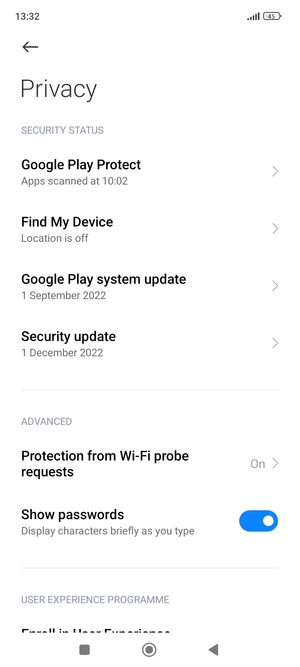 Select Security update