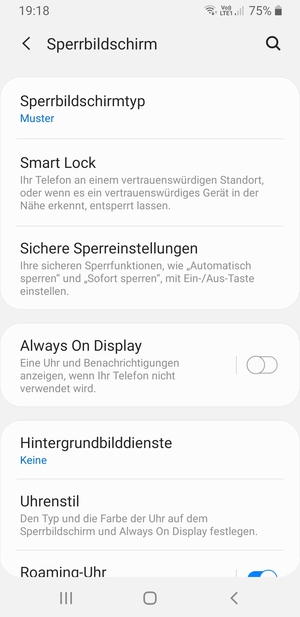 Ihr Handy ist jetzt mit einer Bildschirmsperre gesichert