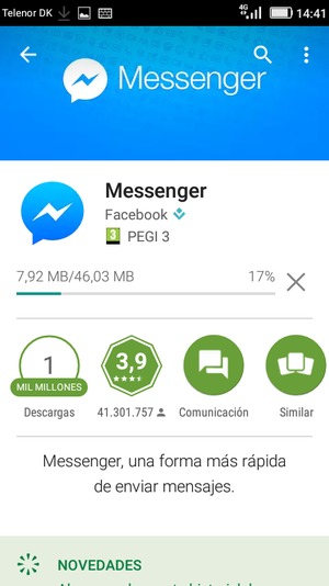 Espere a que el proceso de instalación finalice