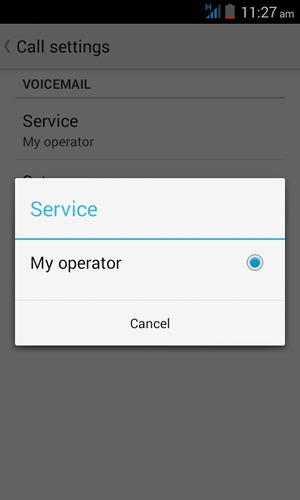 Select My operator