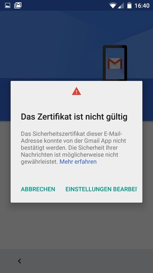 Wählen Sie EINSTELLUNGEN BEARBEITEN