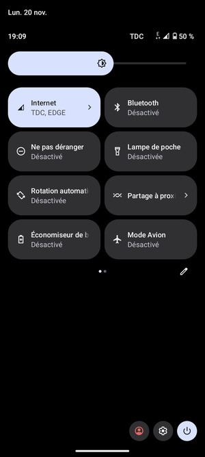 Sélectionnez Économiseur de batterie