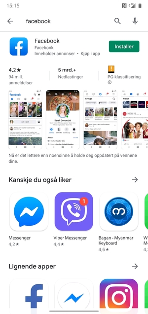 Velg app