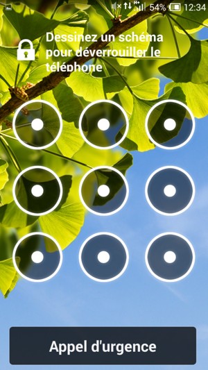 Votre téléphone est maintenant sécurisé par un écran de verrouillage