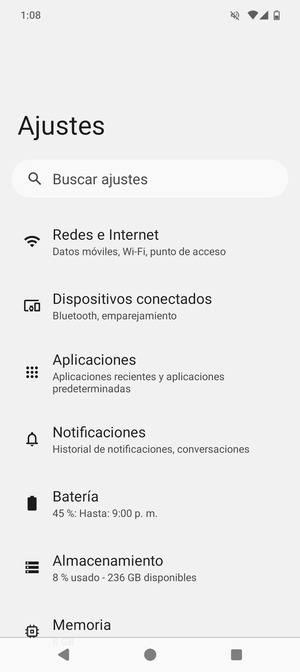 Seleccione Redes e Internet