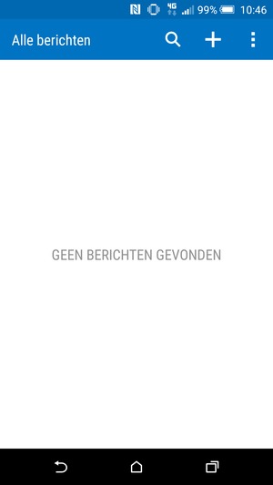 Selecteer de Menu-knop