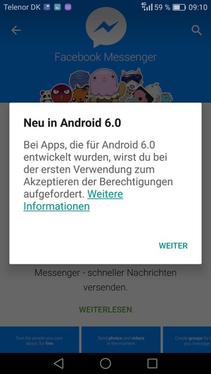 Wählen Sie WEITER