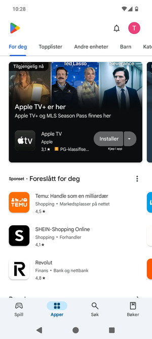 Velg Søk