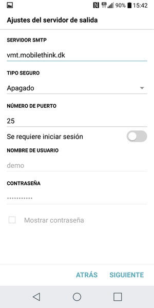 Desactive Se requiere iniciar sesión y seleccione SIGUIENTE