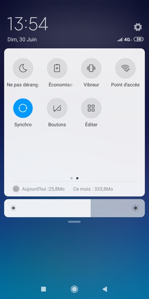 Activer le Économiseur batterie
