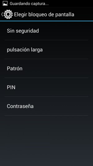Seleccione Patrón