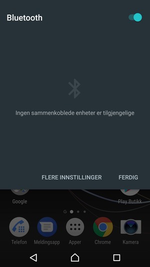 Slå av Bluetooth