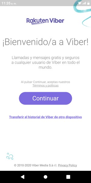 Su aplicación está lista para usar