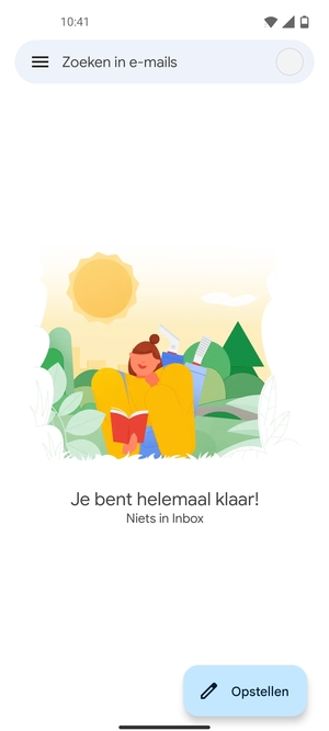 Uw account is klaar voor gebruik