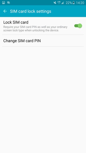 Select Change SIM PIN / Change SIM card PIN