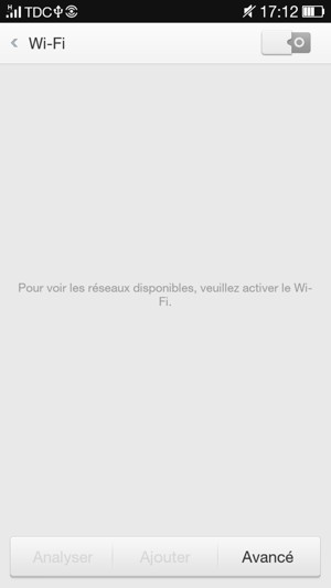 Activer le Wi-Fi