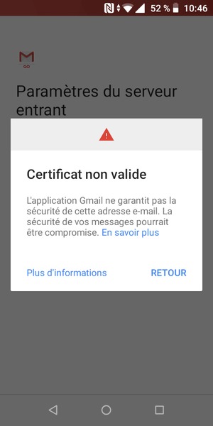 Sélectionnez Plus d'informations