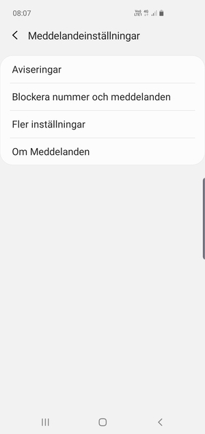 Välj Fler inställningar