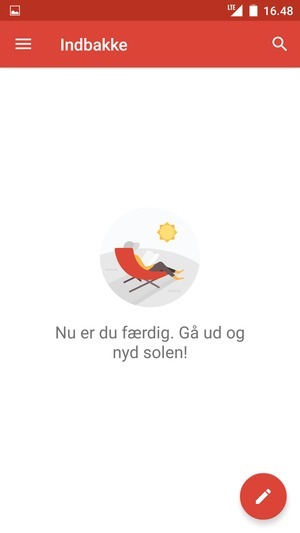 Din Hotmail er klar til brug