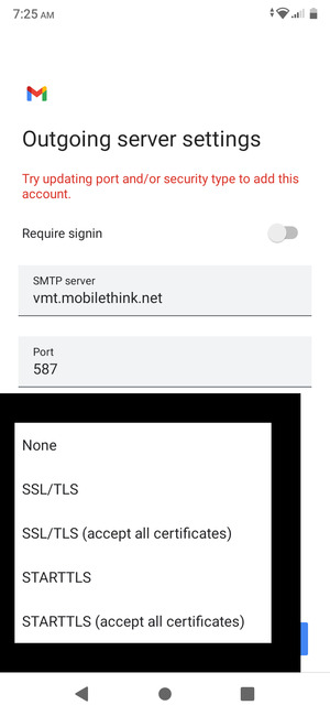 Select None
