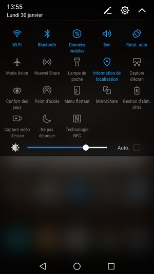 Désactiver le Wi-Fi et le Bluetooth