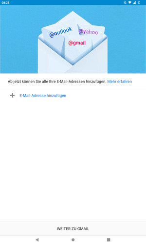Wählen Sie E-Mail-Adresse hinzufügen