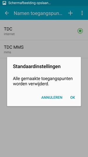 Selecteer OK