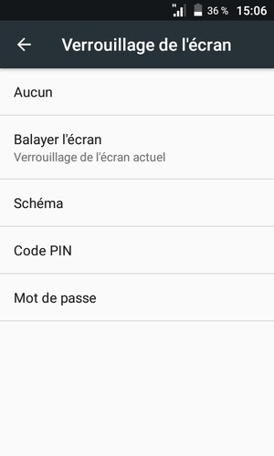 Sélectionnez Schéma