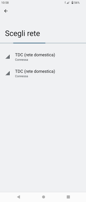 Attendi il completamento della ricerca