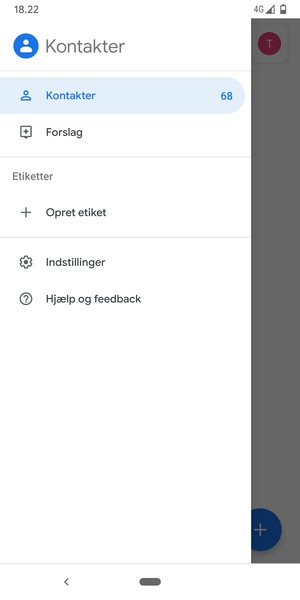 Vælg Indstillinger