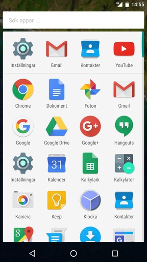 Välj Inställningar