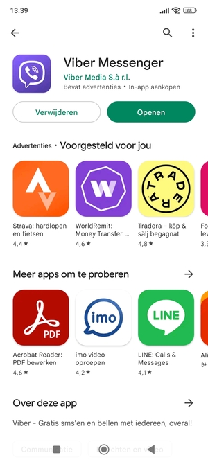 Selecteer Openen